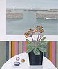 'Mousehole Harbour- & Polyanthus' by Gemma Pearce
